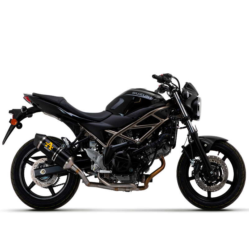 Escape Aluminio Negro Race tech Suzuki SV 650 21+ OC